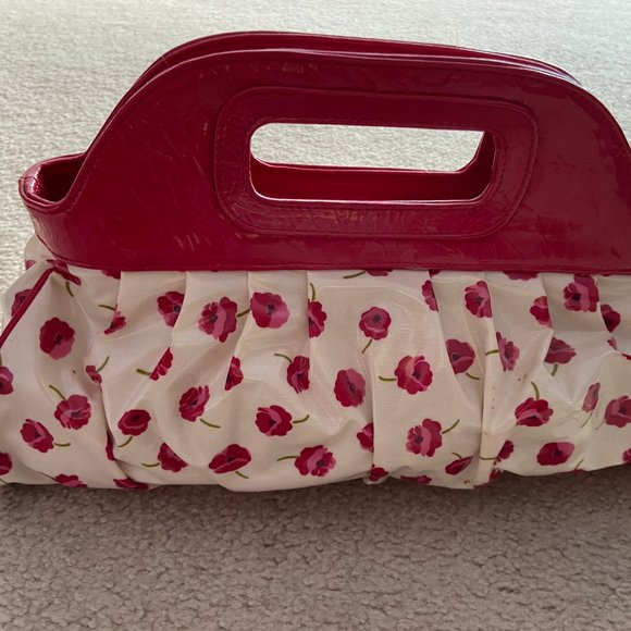 Vintage Vera Bradley Flower patterned leather bag - Picture 3 of 5